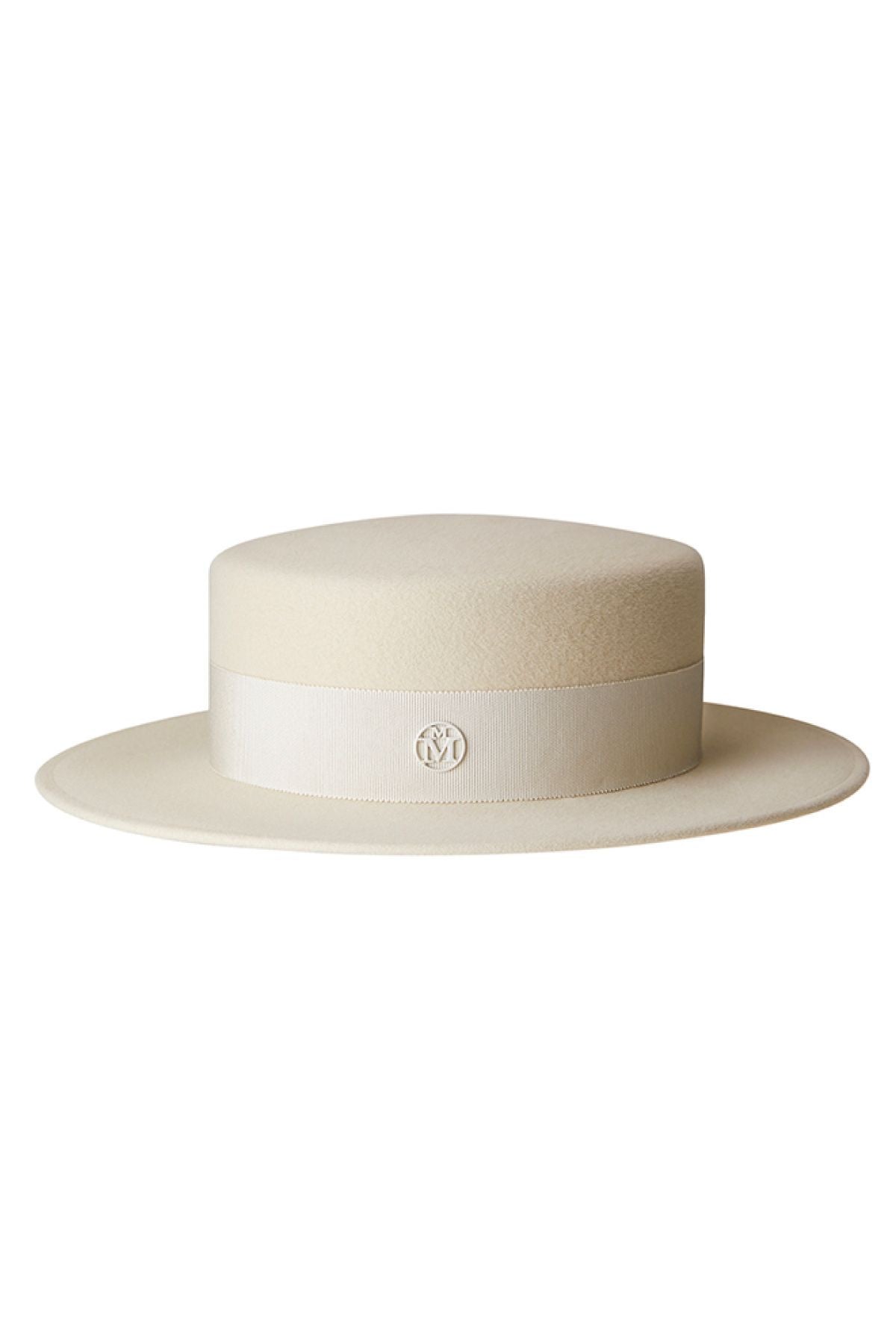 Maison Michel Kiki Felt Waterproof Hat - Seed Pearl