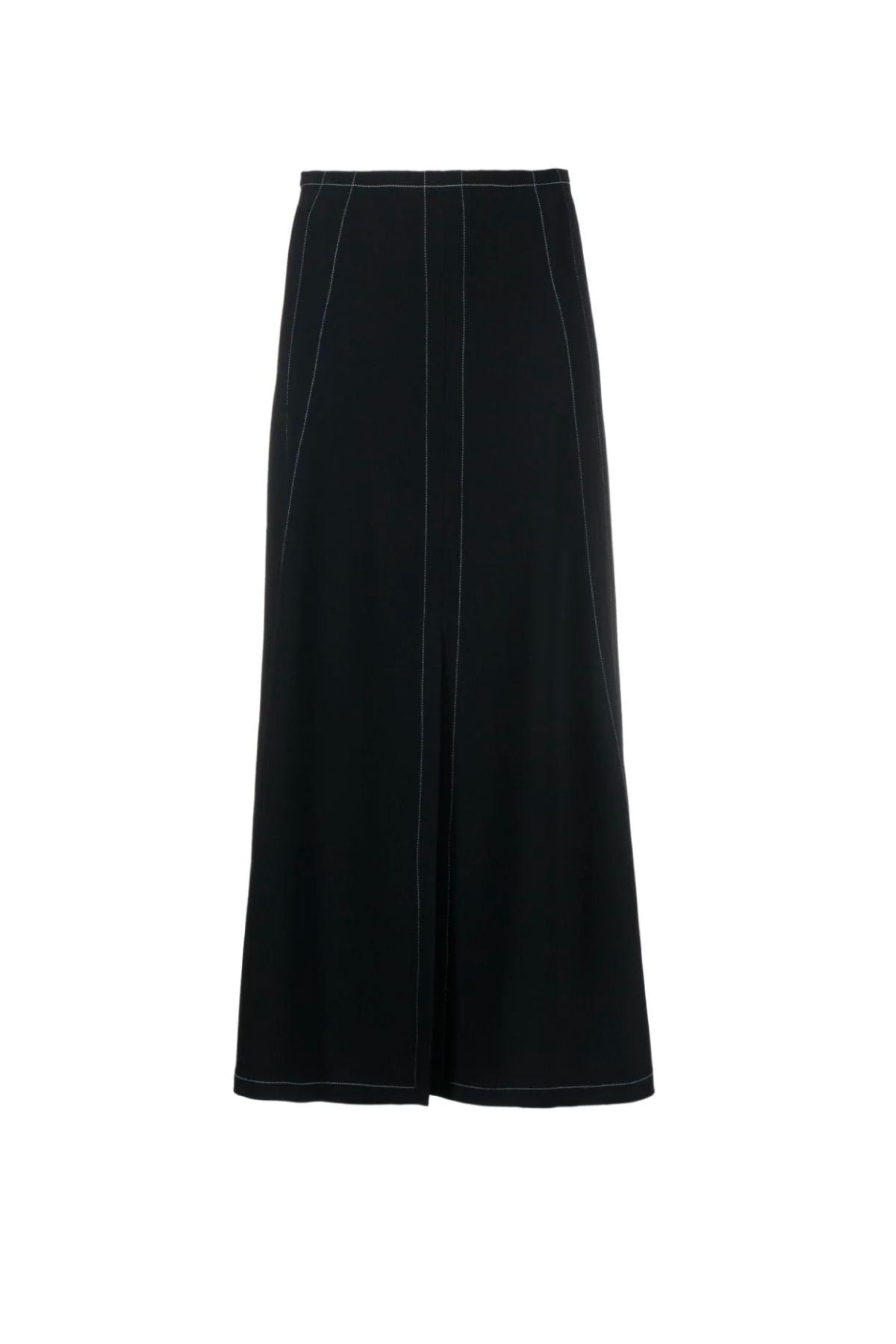 Stella McCartney Slit Midi Skirt - Black