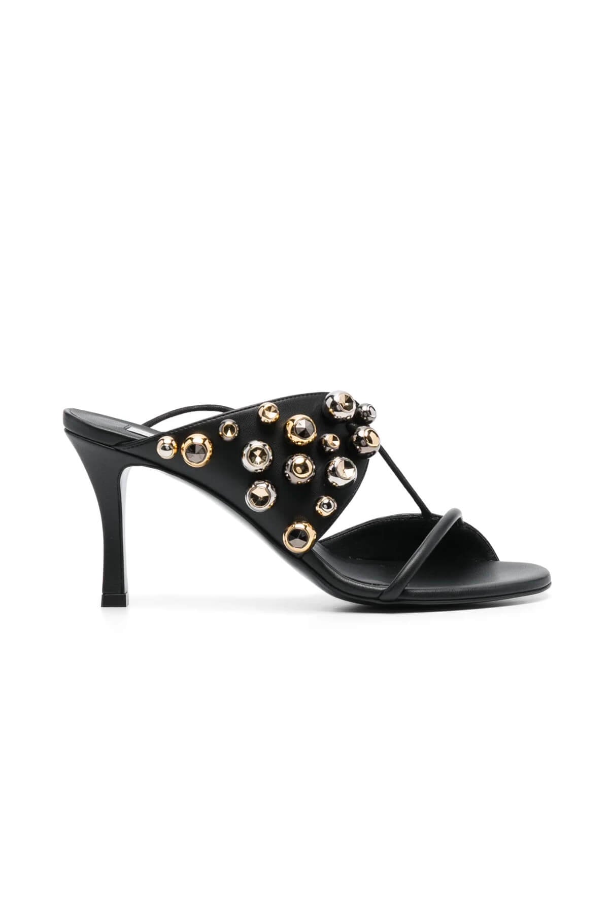 Stella McCartney Stella 100 Stud Mule Sandals - Black