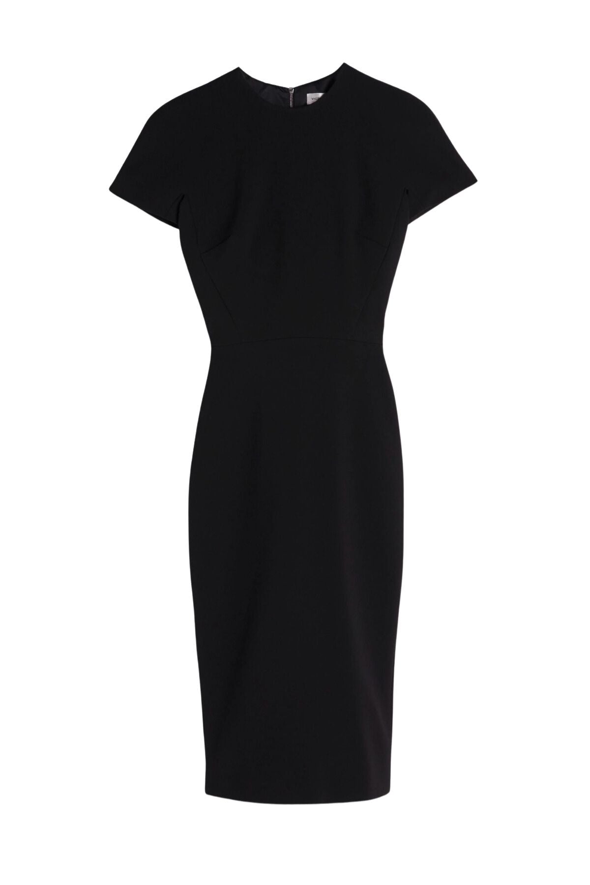 Victoria Beckham Fitted T-Shirt Dress - Black