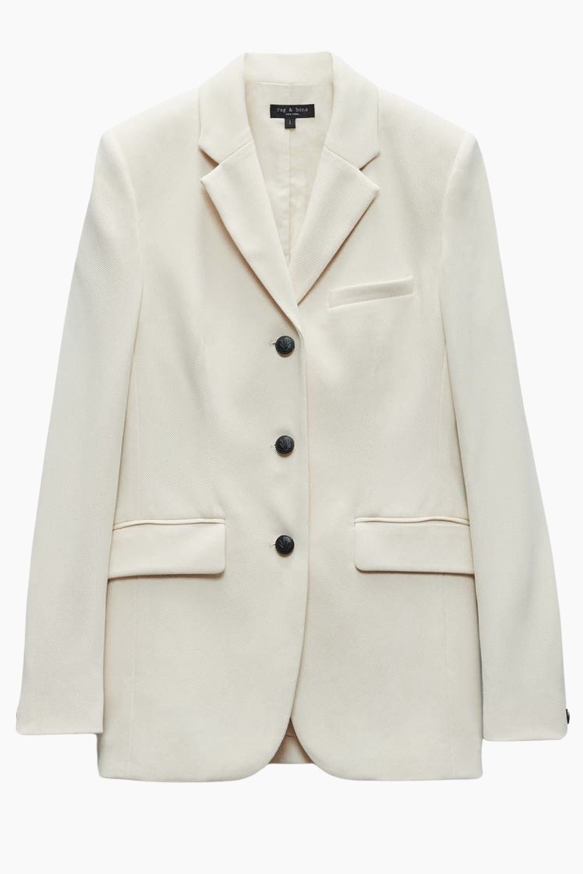 Rag & Bone Cadence Twill Blazer - Ivory