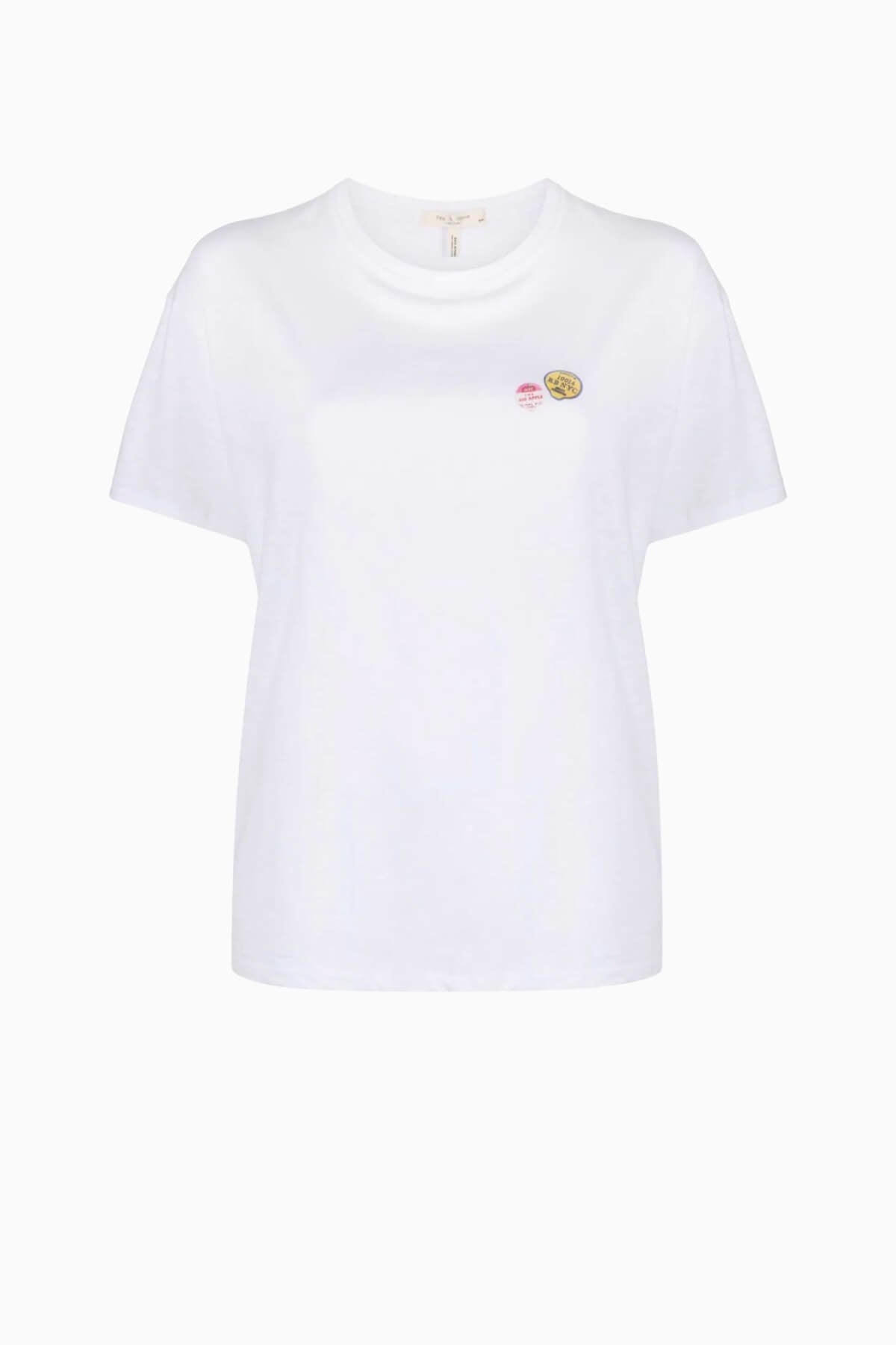 Rag & Bone Fruit Sticker Tee - White