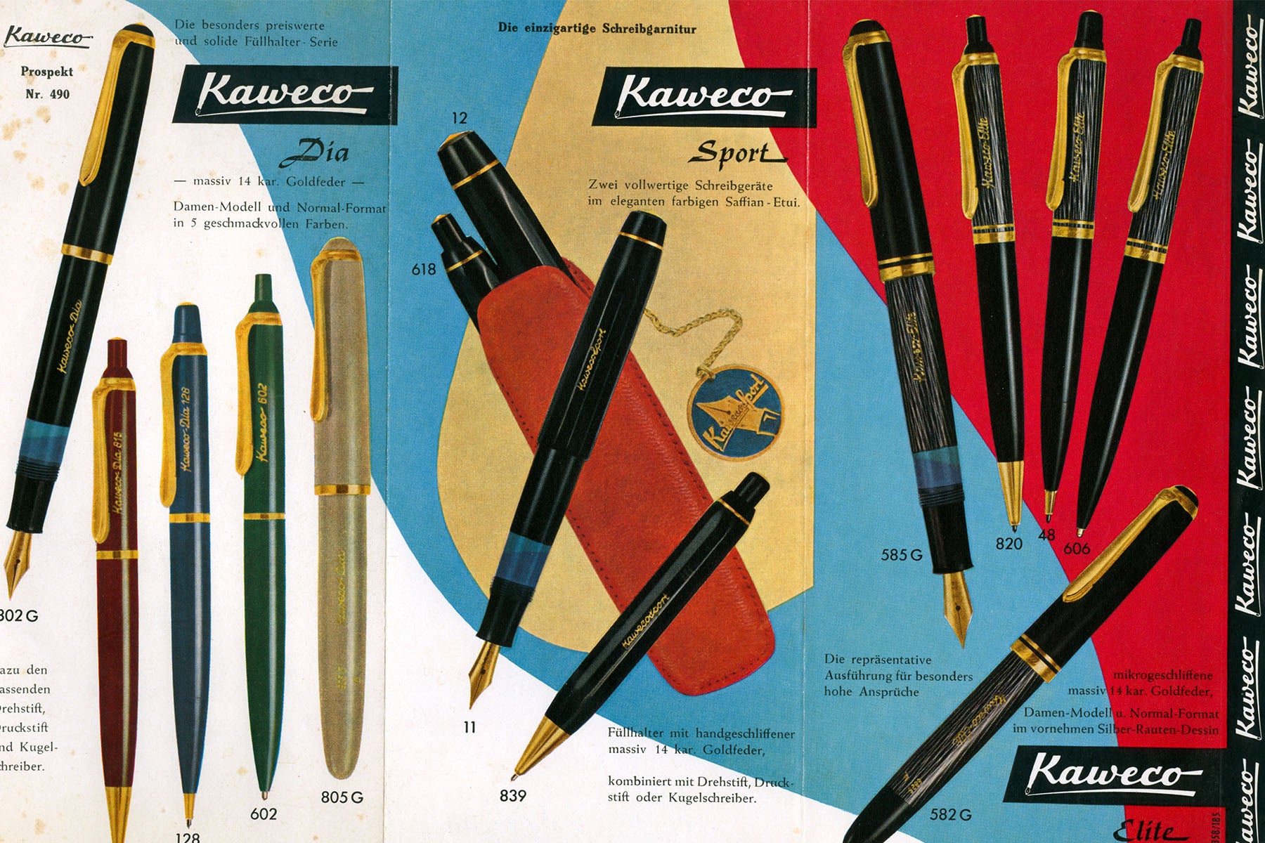 Kaweco Brass Sport Gel Roller – The Pleasure of Writing