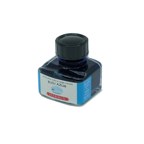 J. Herbin Bleu Azur ( Blue Azure) Ink Bottle - 30ml