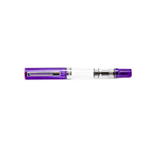 TWSBI Eco Transparent Purple Fountain Pen - M (Medium)