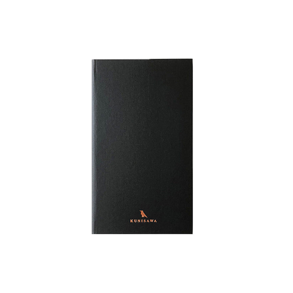 Kawachiya Kunisawa Find Smart Notebook, Grid - Black