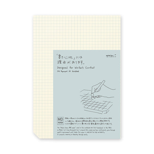 MD Paper Pad A5 - Grid | Noteworthy Stationery in Vancouver, Canada