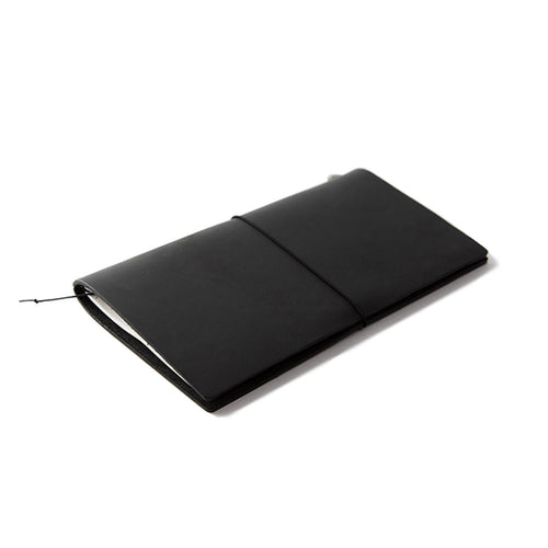 Traveler´s Notebook Starter Kit Regular Size, Black - noteworthy