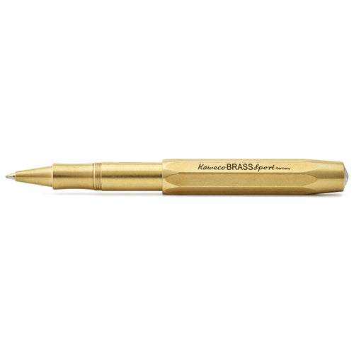 Kaweco Sport Gel Roller Pen Brass - noteworthy