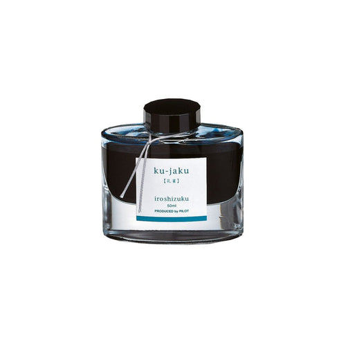 Pilot Iroshizuku Ku-jaku Ink (Peacock) - 50ml | Noteworthy Stationery