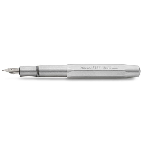 Kaweco Steel Sport Fountain Pen - noteworthy