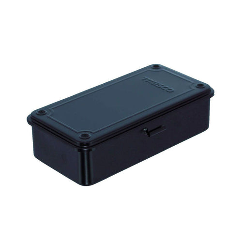 Trusco Stainless Steel Tool Box, Matt Black - noteworthy