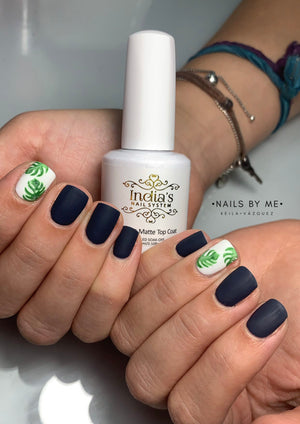 Velvet Matte Top Coat India S Nail System