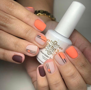 Velvet Matte Top Coat India S Nail System