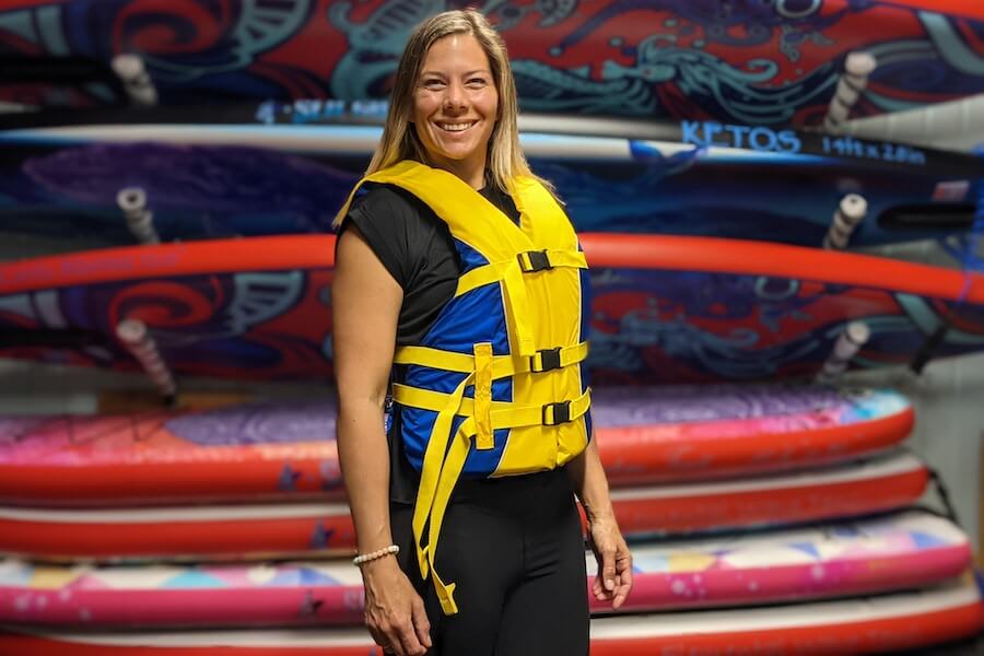 Best SUP PFD Canada - Standard Generic PFD Female