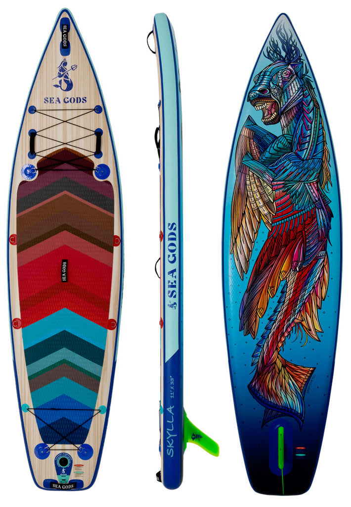 Best Touring ISUP 2022 Canada - Skylla Cross Tour Paddleboard