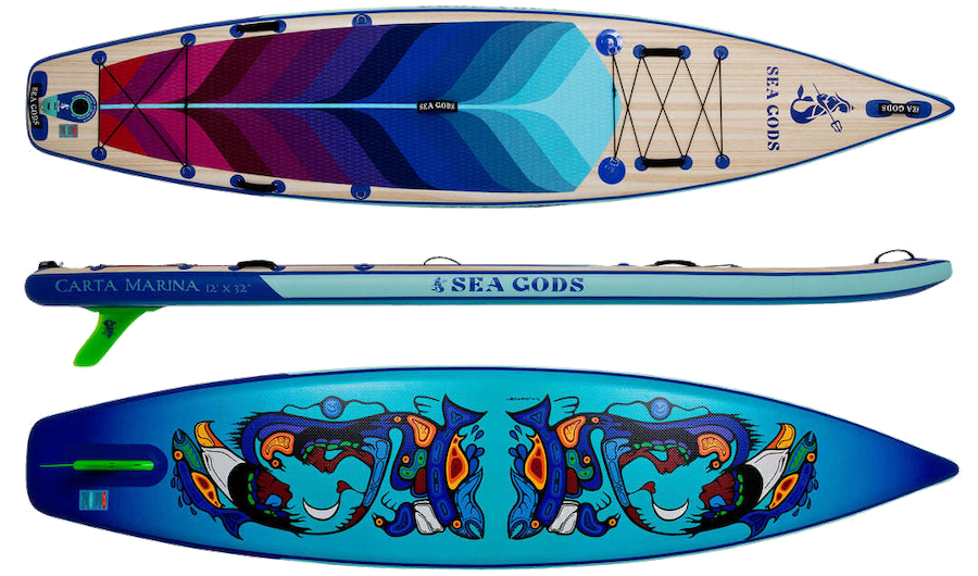 Sea Gods Paddleboards New Brand, 2022 Line Up: Reimagined / Redesigned