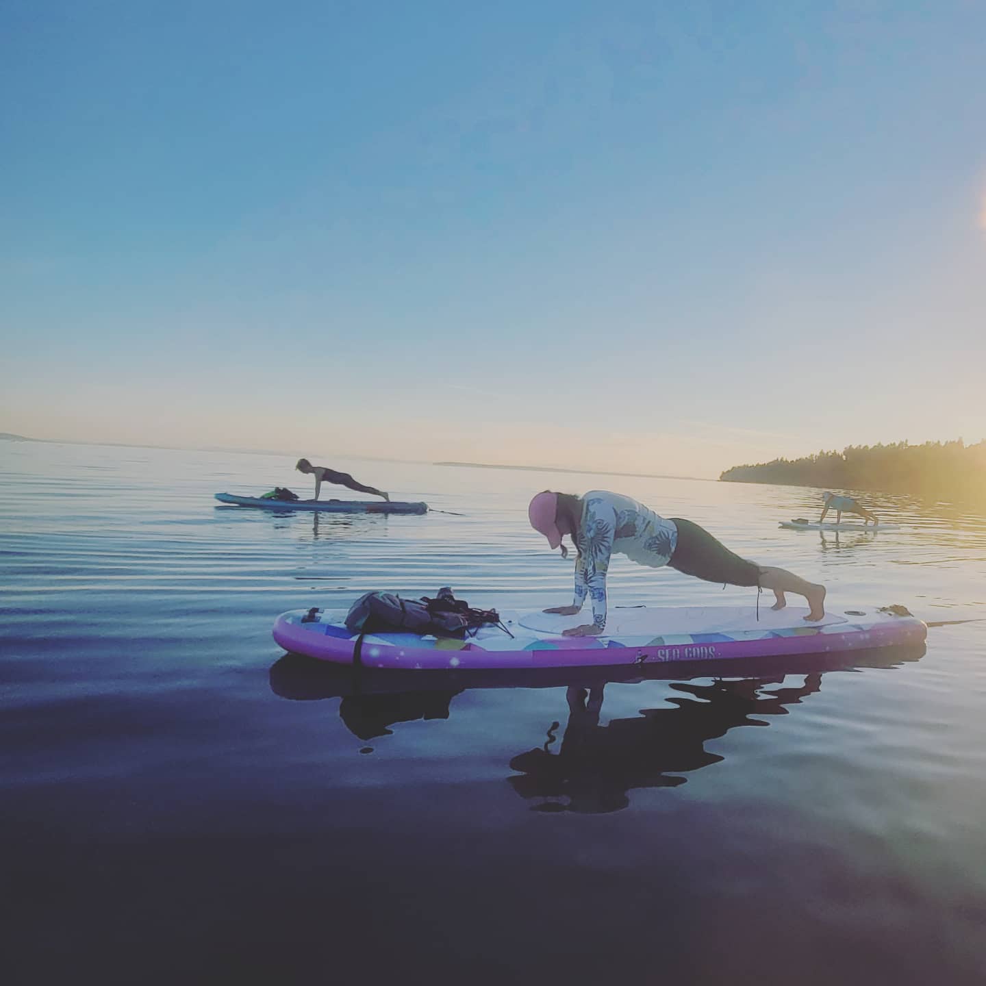 Paddle board SUP lesson