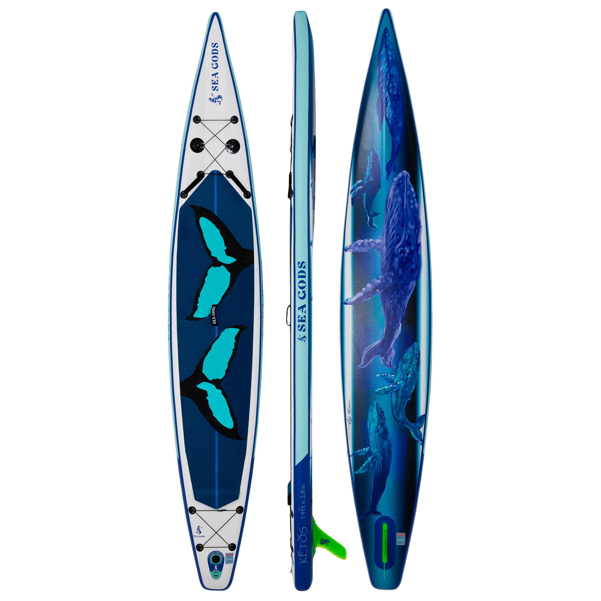 Sea Gods SUP Infinite Mantra Family Yoga Inflatable Stand Up Paddle Board