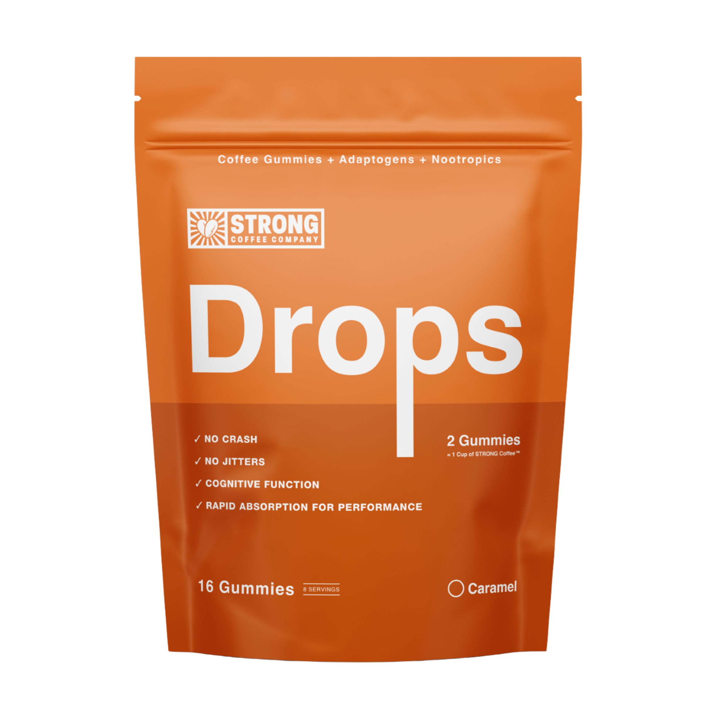 Drops *Nootropic + Adaptogen Coffee Gummies - Strong Coffee Company product image