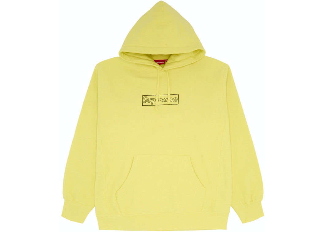 Supreme Kaws Chalk Logo Hooded Sweatshirt – Hood Hop'rz