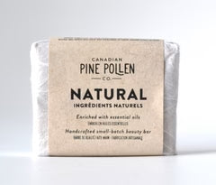 Savon naturel infusé au pollen de pin