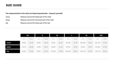 SIZE CHARTS – Polar Skate Co.