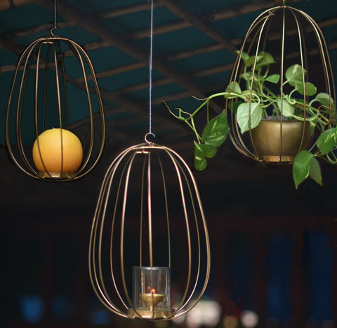 Watermelon Hanging Planter - styled three ways