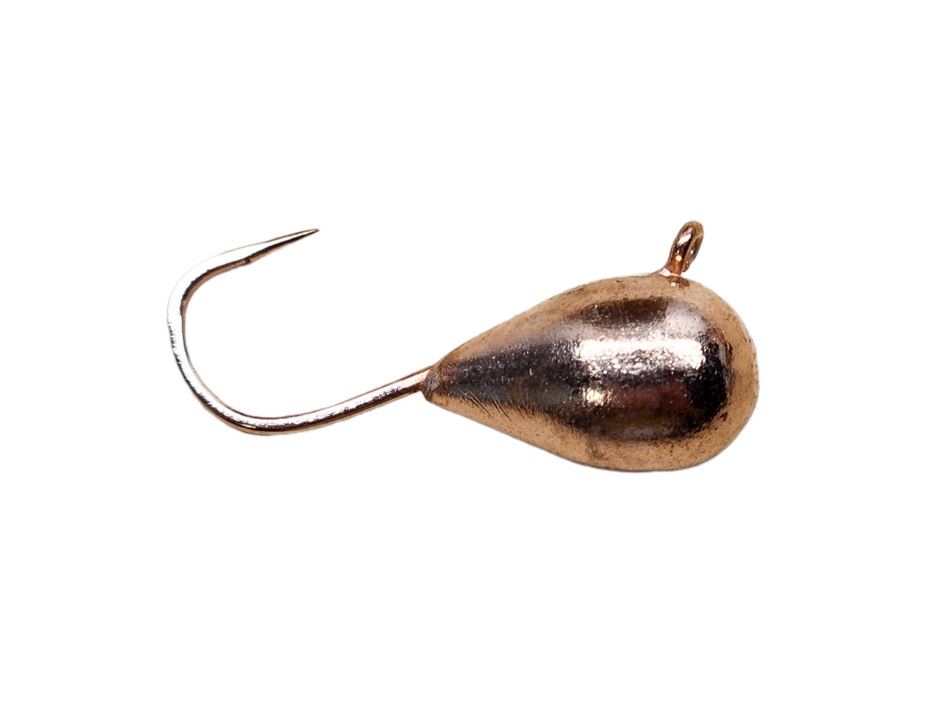 Unpainted Tungsten Tear Drop Jig – Amped Outdoors