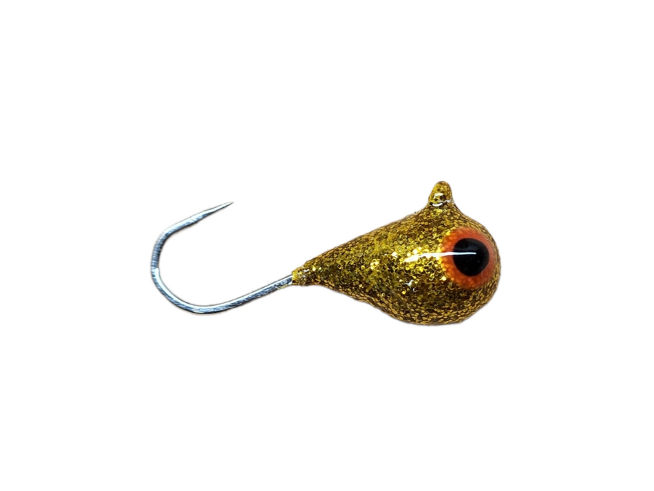 Glitter Silver Eye Tungsten Glow Jig – Amped Outdoors