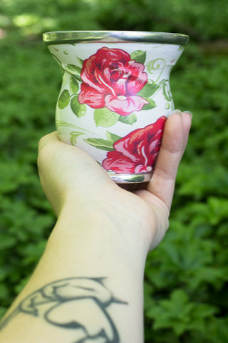 SoulMate Rose Glass Cup