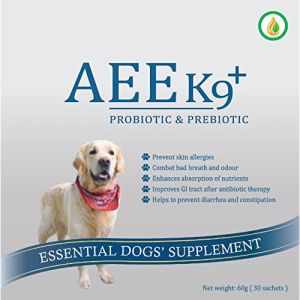 AEE K9+ Probiotic & Prebiotic Supplement For Dogs