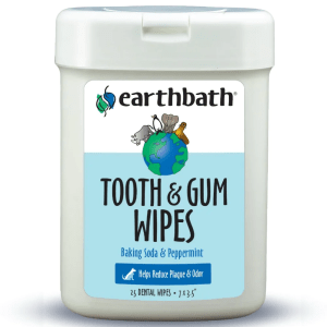 EarthBath Tooth & Gum Dental Wipes 25ct