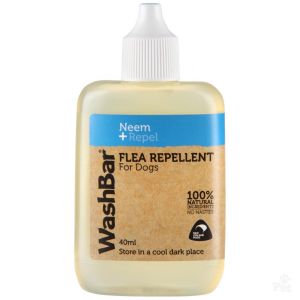 WashBar 100% Natural Flea Repellent for Dogs 