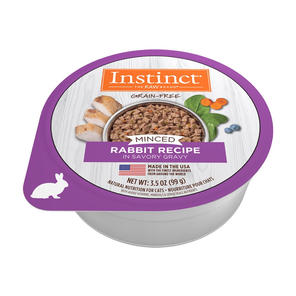 instinct wet cat food rabbit