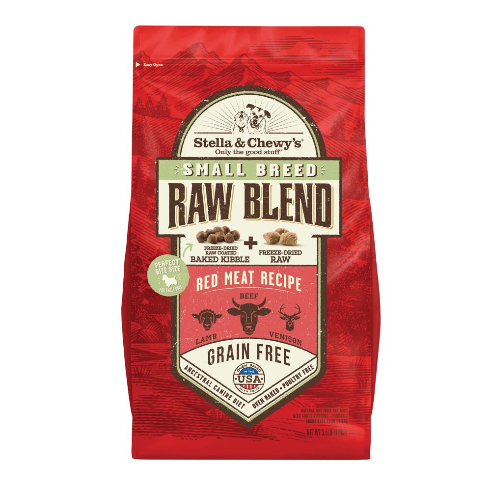 Stella & Chewy’s Small Breed Raw Blend Red Meat Kibble With Freeze