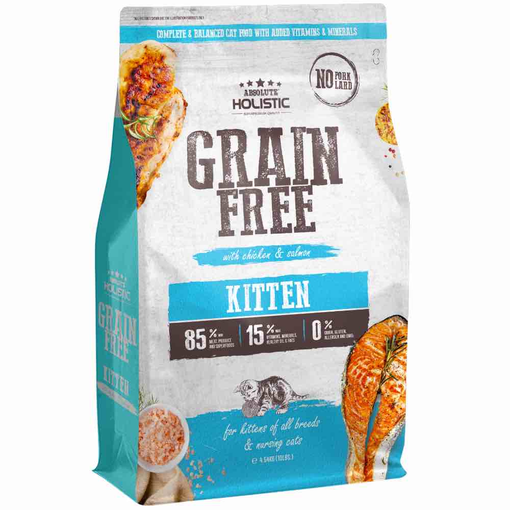 grain free kitten dry food