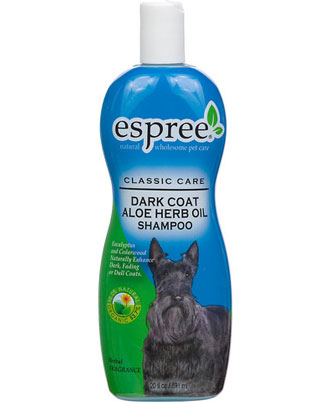 Espree Dark Coat Aloe Herb Oil Shampoo 20oz - Kohepets