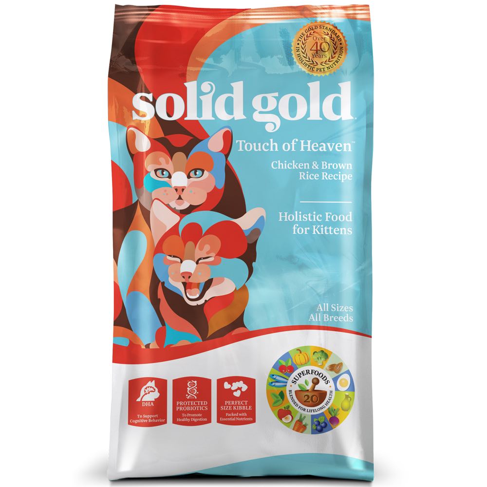 solid gold kitten food