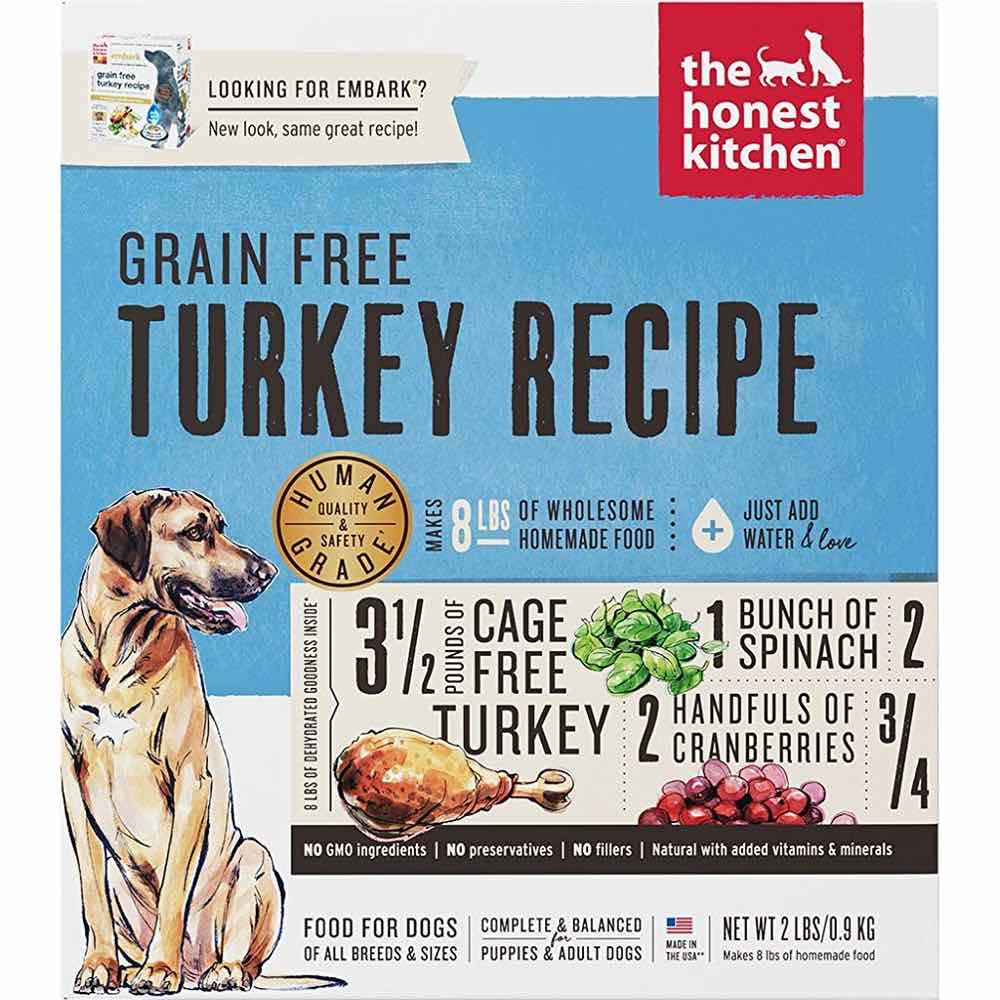 The Honest Kitchen Embark Grain Free Turkey Recipe Dehydrated Dog Food 10lb Kohepets