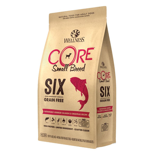 wellness core natural grain free dry dog food small breed