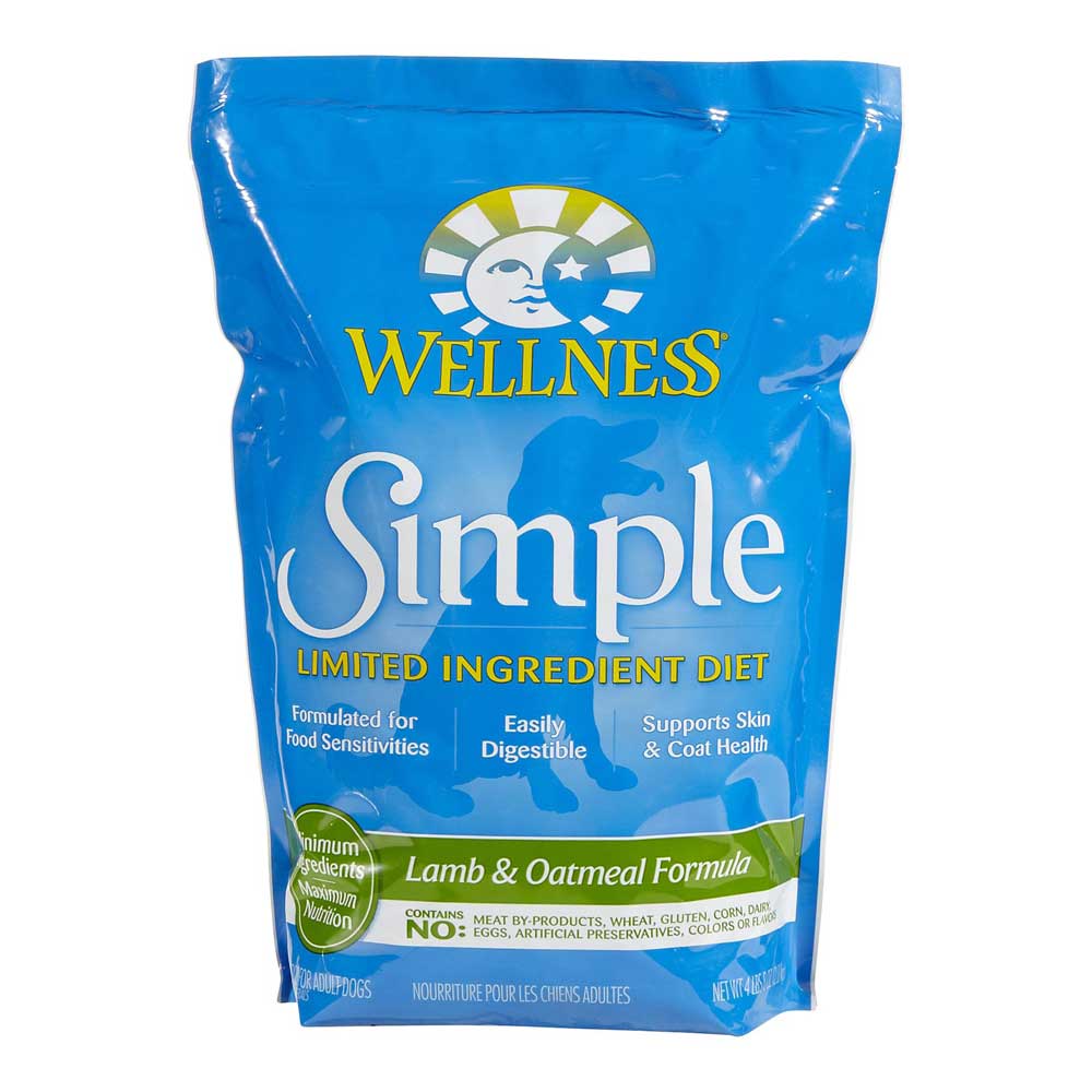 Wellness Simple Lamb & Oatmeal Formula Dry Dog Food – Kohepets