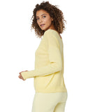 Double V-Neck Pullover Sweater - Yellow Daisy