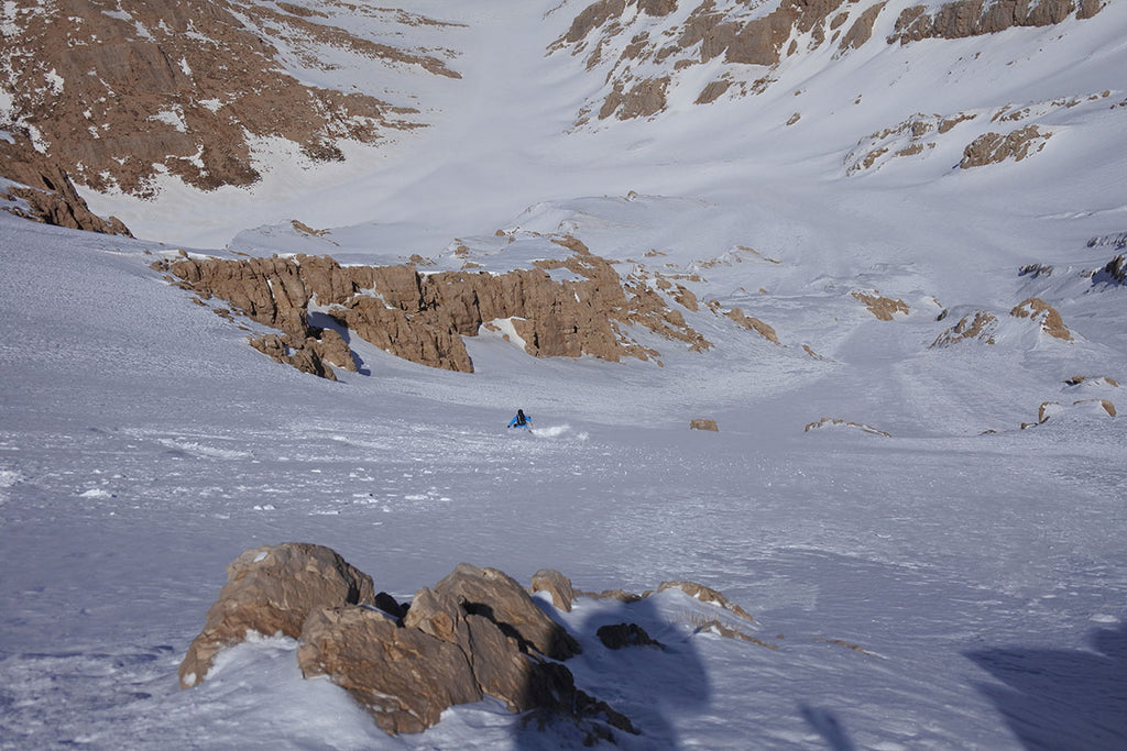 Open face ski i Iran