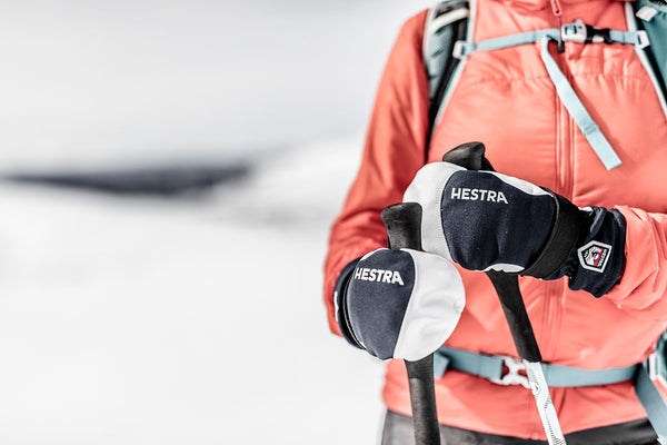 Hestra skihandsker. Handsker og luffer til og Steep & Deep