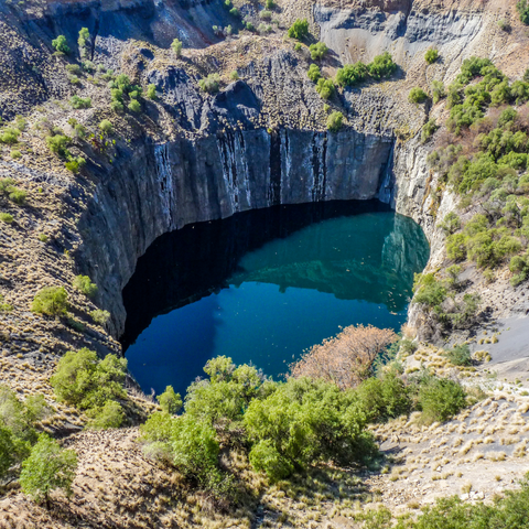 Diamond Mine in South Africa 