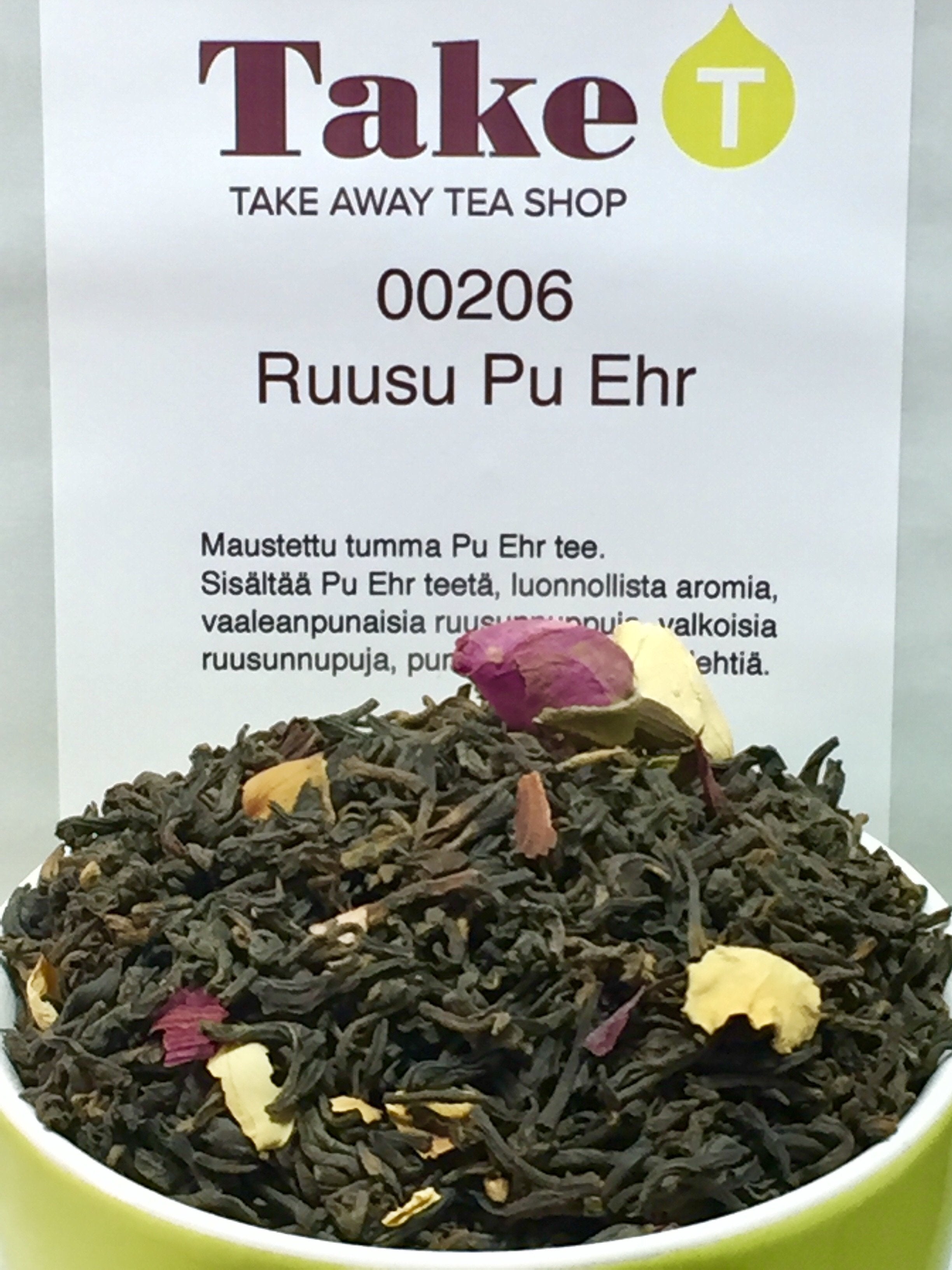 Ruusu Pu Erh Rose – TakeT teekauppa