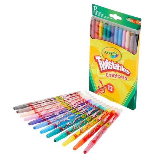 Crayola Twistables Extreme Color Crayons 8 Count-Multipack Of 3
