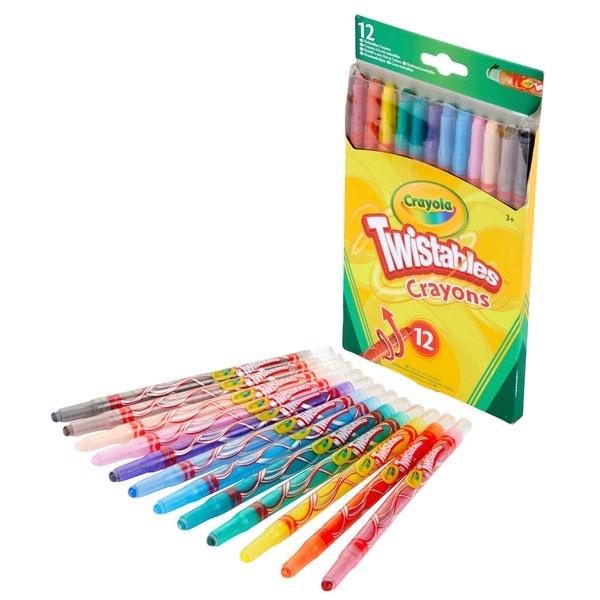 Crayola Mini Twistables Crayons, 10ct, Coloring Gift for Kids