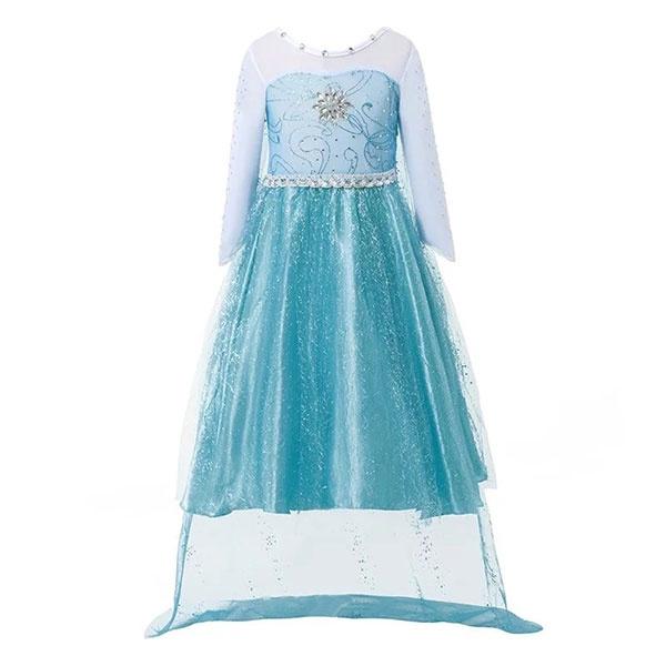 Blue Snowflake Princess Dress | Princess Dress for Kids | South Africa –  Kiddie Majigs
